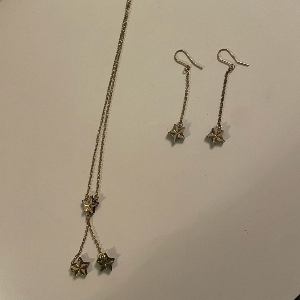 Rosita Bonita Falling Stars necklace and Earring set